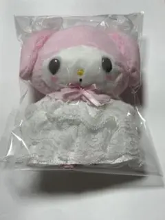 レディマイメロディ マイメロ　 マスコット　マスコットホルダー　ホワイト