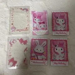【新品未使用】6点　サンリオ キャラポトレ2 マイメロディ　ウィッシュミーメル
