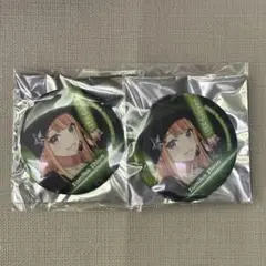 学園アイドルマスター カラオケの鉄人コラボ　紫雲清夏　缶バッジ2点セット