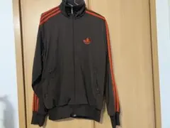 【専用】アディダス トラックジャケット トレフォイル ロゴ 刺繍 茶