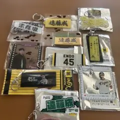 阪神タイガース時代遠藤成キーホルダー新品10セット