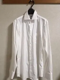 《4枚セット》スーパーノンアイロンスリムシャツ（ライトブルー/ホワイト）