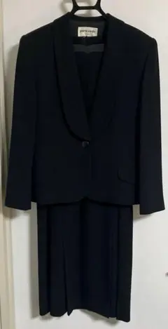 【高級】ピエールカルダン フォーマルアンサンブル 礼服 喪服 サイズ11号