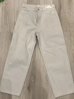 ユニクロ ワイドストレートジーンズ 30