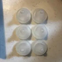 Pigeonシリコン製　母乳実感 哺乳瓶用乳首 6個セット