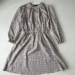 女の子　長袖ワンピース　130