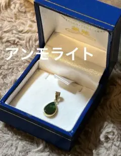 アンモライト14K ペンダントトップ