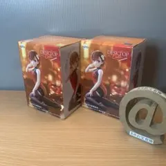 プライズ　Desktopcute 御坂美琴　チャイナドレスVer 2体セット