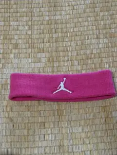 ピンク ヘッドバンド ジャンプマンロゴ
