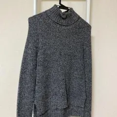 IÉNA タートルネックニット グレー系 長袖使用品