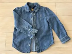 Polo Ralph Lauren デニムブルー長袖シャツ 4