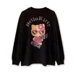 新品アベイル 日焼けキティegg ロングTシャツロンTee M