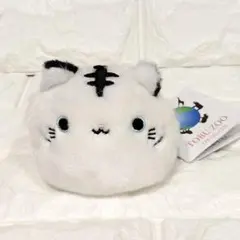 東武動物公園 ホワイトタイガー ぬいぐるみ キーホルダー - メルカリ