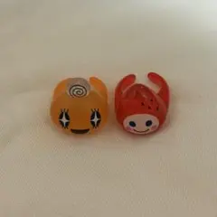 たまごっち　ぷくっと クリアリング　めめっち　いちごっち2個セット