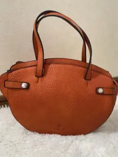 ハンドバッグ D.KELLY オレンジ