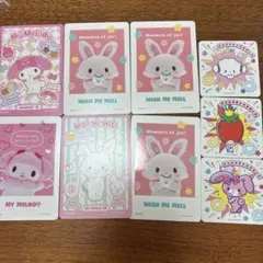 サンリオカード　マキメロディ　ウィッシュミーメル　ボンボンリボン　こぎみゅん