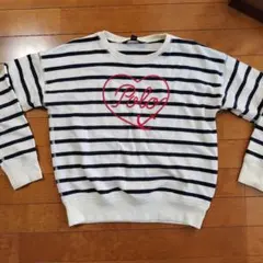 ポロラルフローレン 長袖ボーダー柄Tシャツ 150