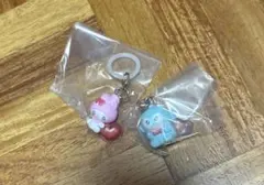 サンリオ　エモきゅん めじるしアクセサリー ガチャ　マイメロ　ハンギョドン