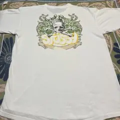 希少 90s OLD STUSSY L 紺タグ クラウンスカル メキシコ製