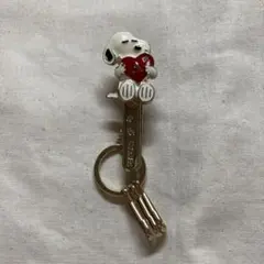スヌーピー キーホルダー ハート付き