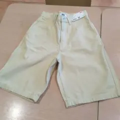 UNIQLO レディース ハーフパンツ 22 ベージュ　バミューダ