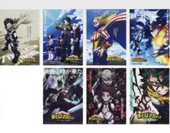 【ヒロアカ】クリアポスター 7種セット【一番くじ】