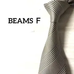 ビームスエフ　BEAMS Ｆ　千鳥チェック　シルバーグレーのサムネイル