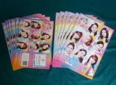 ソフトバンク 非売品 NiziU LAB　ステッカー＆フライヤー　各6枚セット