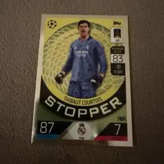 トップス　topps 2022/23 カード　レアルマドリード　クルトワ