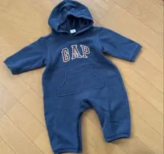 baby GAP ベビー服 ロンパース フード付き ネイビー