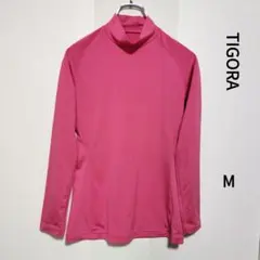 TIGORA レディースモックネックシャツ サイズM