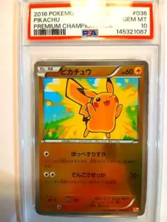 2026年最新】ピカチュウ xy-p psa10の人気アイテム - メルカリ