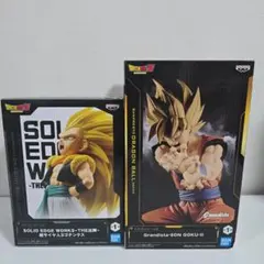 ドラゴンボール フィギュアセット　超サイヤ人3ゴテンクス・SON GOKU