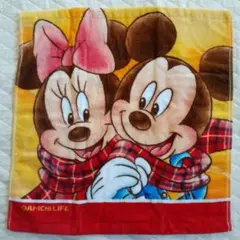 【新品未使用】ミッキーとミニー　ハンドタオル　 第一生命　非売品