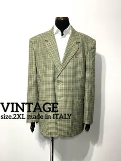 イタリア製VINTAGEヴィンテージ◇メンズテーラードジャケットのサムネイル