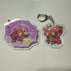 デジモンアドベンチャー　アクリルキーホルダー　テントモン アクリルバッジ