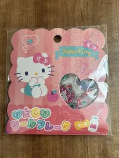 おはじきシールフレーク　キティ　サンリオ　ぷくぷくシール