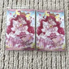 プリキュア ウエハース カード スマイルプリキュア！ キュアハッピー 7弾 2枚