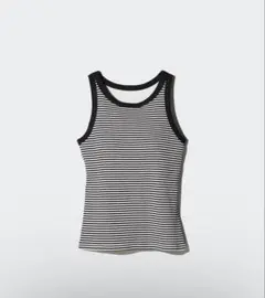 ユニクロ★リブブラトップ★ブラック★新品