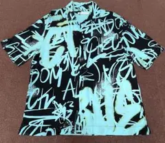 ZARA シャツ メンズ 水色系