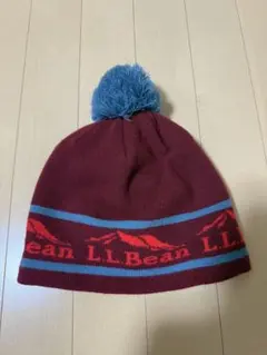 L.L.Bean ニット帽 ポンポン付きのサムネイル