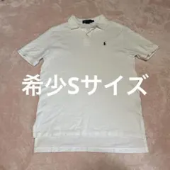 00s Ralph Lauren 短丈 ポロシャツ ホワイト drip swagのサムネイル