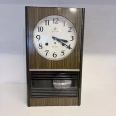 希少　稼働品　愛知時計　大柱時計　ねじ巻き時計　振り子時計　昭和レトロ　大サイズ 1960年代 愛知時計 AICHI TOKEI 柱時計 振り子時計 ゼンマイ式