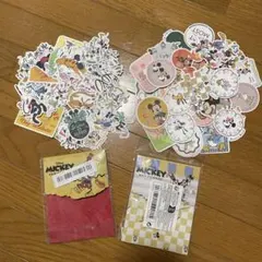 ディズニーミッキーステッカー