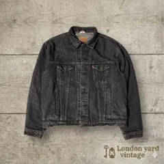 先染め 英国製 Levi’s 70506 黒 XL#718