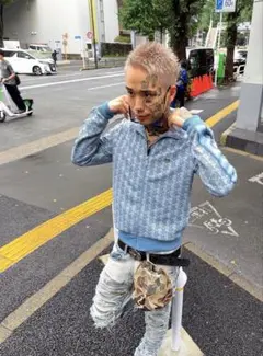 新品未使用】ラヴ上等 たいちゃん着用 サングラス アイウェア 黒縁　刻印あり