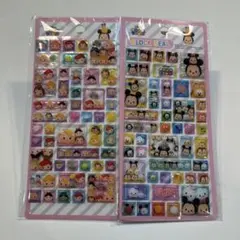 【新品未開封】 ディズニー ブロックシール ミッキーフレンズ プリンセス
