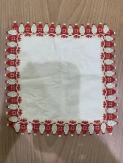 近沢レース タオルハンカチ ケチャマヨ クリーム