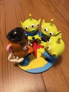 美品　トイストーリー　ミスターポテトヘッド　リトルグリーンメン　エイリアン　置物