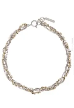 Justine Clenquet ゴールド　シルバーLilyネックレス